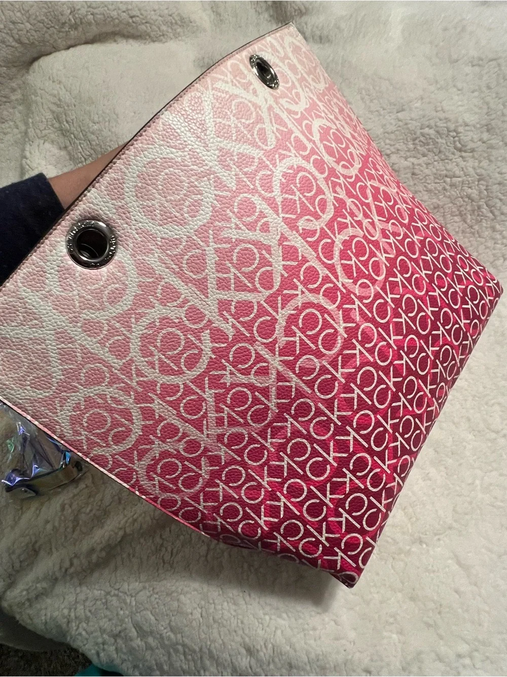 Pink Ombre CK Summer Tote